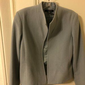 Louben Pale Blue Wool/Cashmere Jacket Size 4